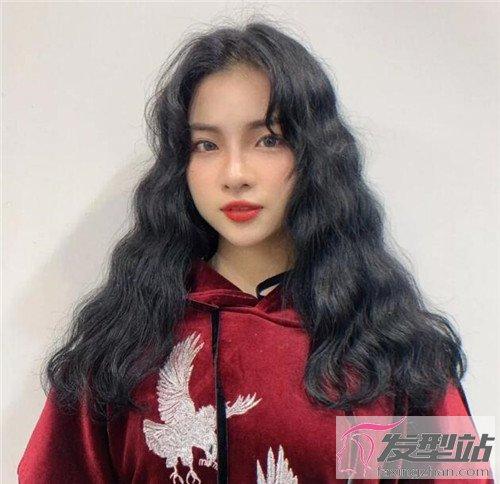 浪漫水波纹烫发温柔好看又不显老
