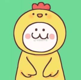 情侣头像一左一右小鸡