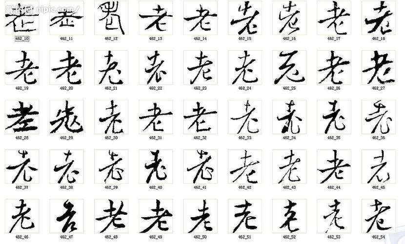 不怕死,老字怎写