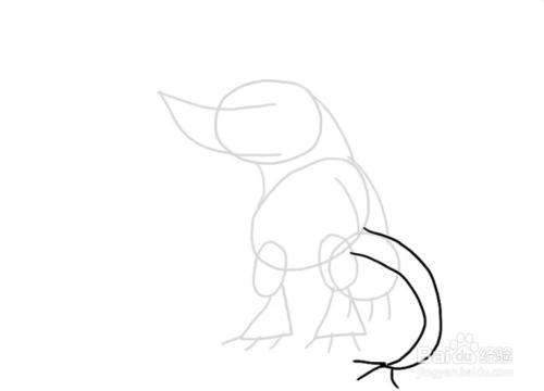 如何画卡通海怪