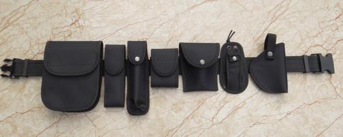 多功能安保执勤腰带保安武1装带巡逻腰包绳索包对讲机包 八件套 2号