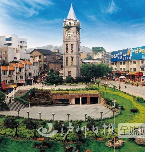 泸州|钟鼓楼周边空间将改造!新增广场,喷泉等