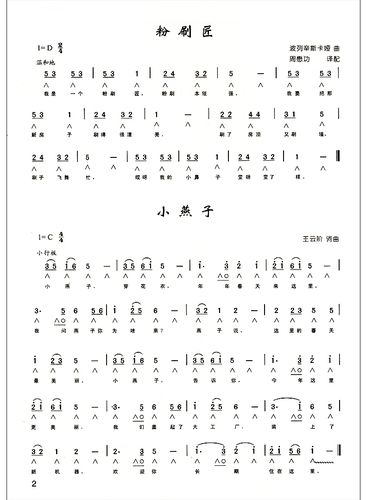 口琴琴谱布鲁斯音乐教育影视表演初学成人儿童复音音阶音乐(新)