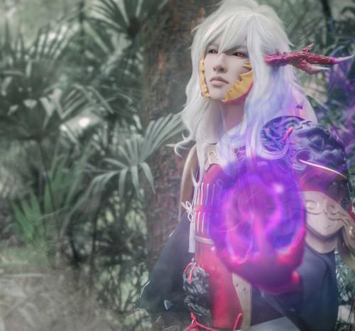 茨木童子cosplay,气质魅力的小哥哥,时尚精致