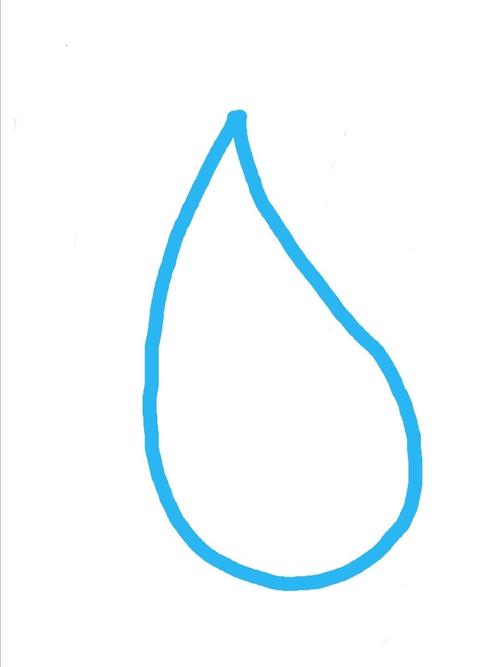 水滴简笔画._简笔画_简笔画教程_文化_绘画