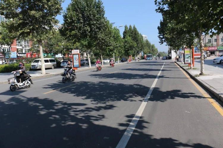 肥城这条大街整修后换新颜!市民盛赞!