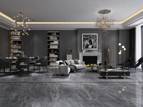 顺辉瓷砖高级灰系列图片装修效果图