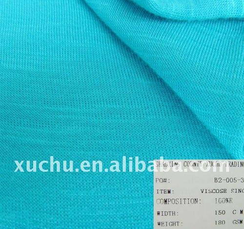 viscose slub jersey