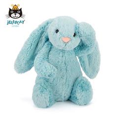 网易考拉黑卡会员:英国jellycat海洋邦尼兔 男女孩宝宝毛绒玩具公仔
