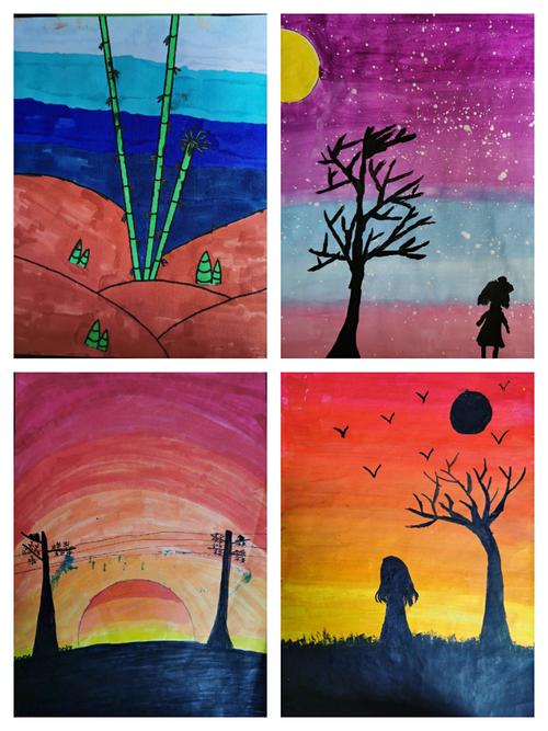 感受色彩渐变的魅力.