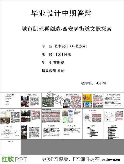 毕业设计中期答辩ppt下载