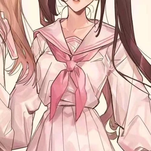 动漫jk三人闺蜜头像