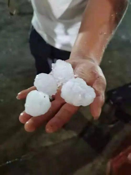余庆县部分乡镇遭受风雹灾害