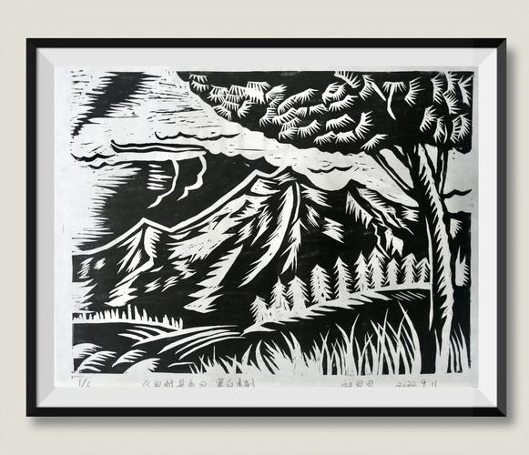 2020广东省中小学美术骨干教师示范培训版画作品集