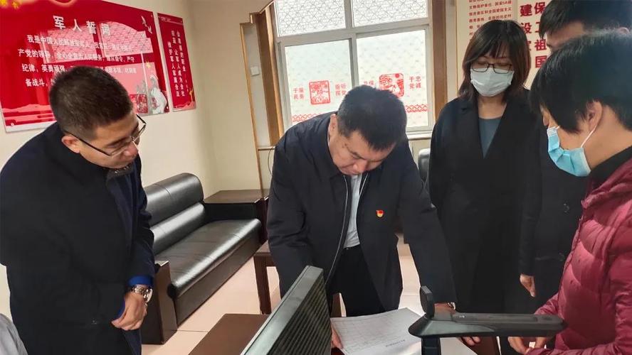 3月19日,局党组书记,局长李海峰到平山县西柏坡镇和北庄村调研指导