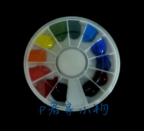 特价!歌文水彩分装 12色分装6cm小圆盘 水彩经济适用装