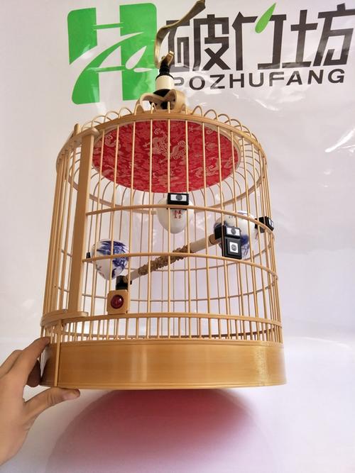 【破竹坊12号成都精品画眉鸟笼】川笼老竹贴青 高端大气畅销款