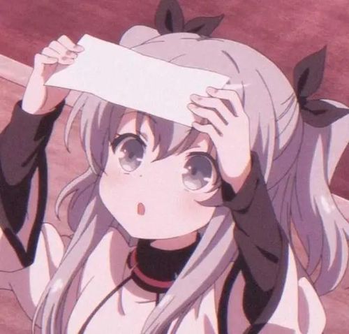 动漫女头日系可爱丧系女生头像