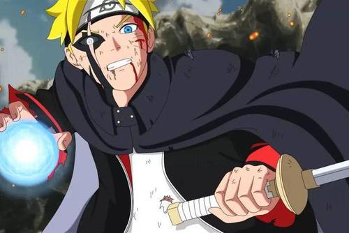 博人净眼最终形态简笔画