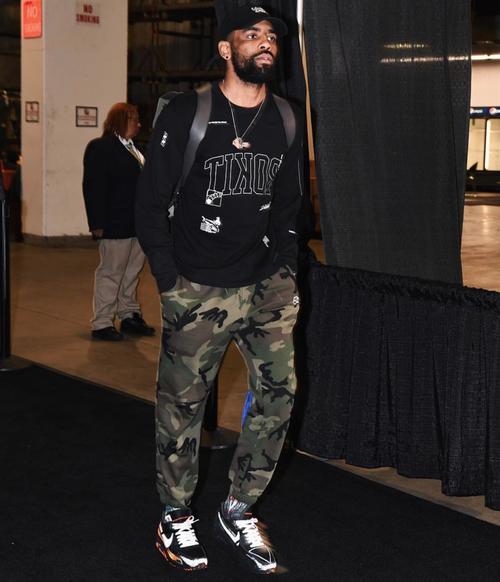 欧文上脚!这双off-white x nike air max 90超抢眼!