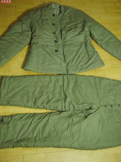 全新65式3斤斜纹里子4号棉衣棉裤原套