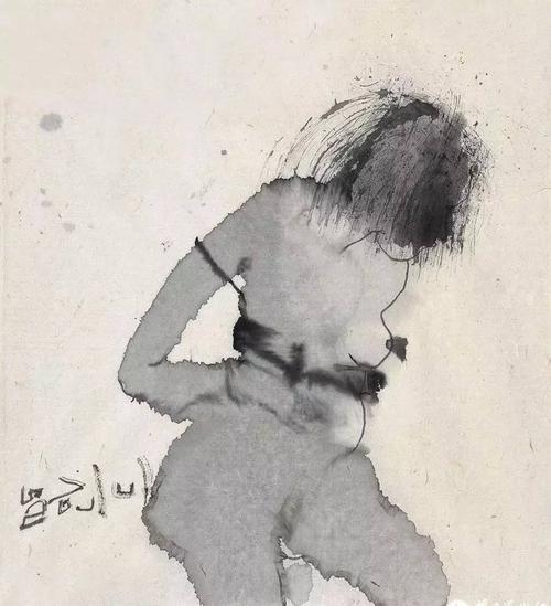 【羽扇纶巾】石虎 :用水墨搔到痒处的人体