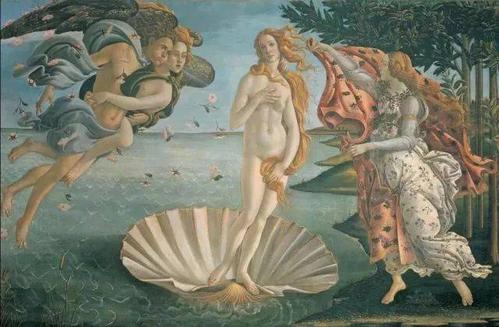 《维纳斯的诞生》 波提切利