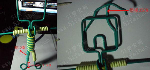 囧囧哒的电线小人制作方法