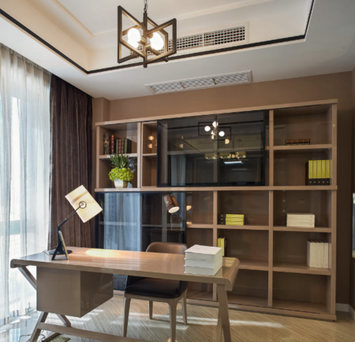 现代简约书房装修效果图包你满意