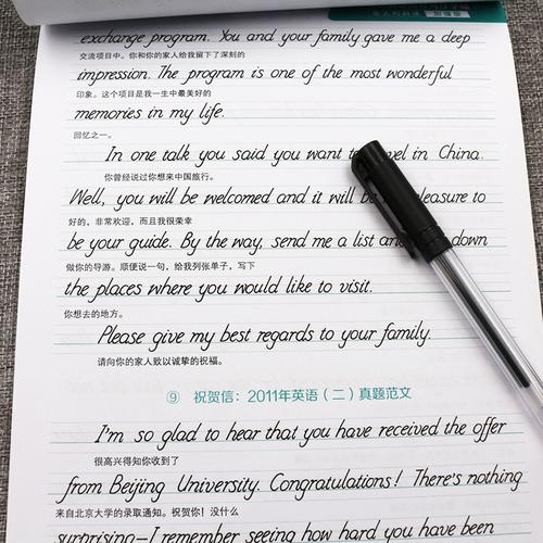 可搭王江涛高分写作 王江涛考研英语写作高分作文英文钢笔字帖 意大利