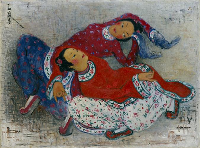 潘玉良油画作品