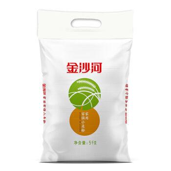 金沙河 5kg富强家用小麦粉馒头包子饺子凉皮月饼面粉g