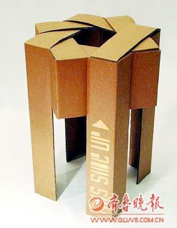 瓦楞纸打造创意家居