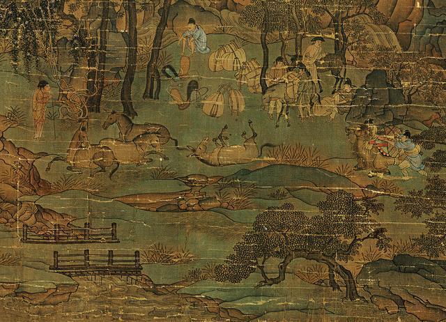范美俊读名画(三):李昭道《明皇幸蜀图》(附高清图)