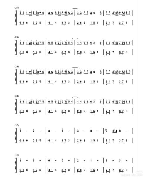 被誉为世上最好听的钢琴曲之一:tassel_钢琴曲_钢琴谱