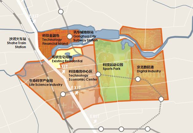 sasaki的巩华城概念规划