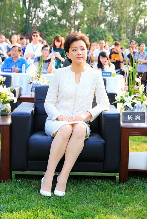 杨澜的穿搭一点都不做作,纯黑色礼服裙配项链,华贵且不失高级感