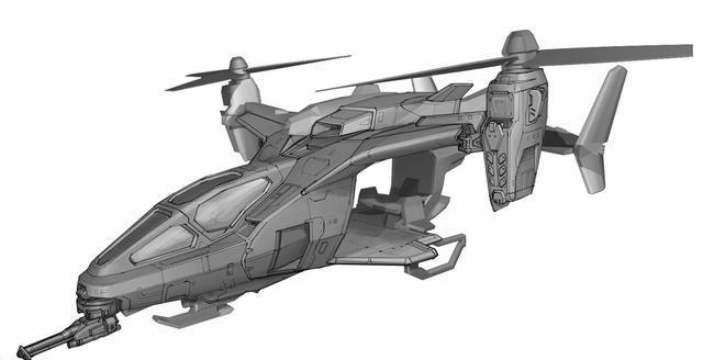 45款科幻概念直升机,科技与艺术的结合,但是最后一个确定能飞?