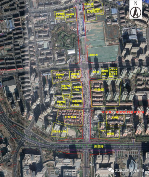 万寿路南延(南四环路~丰台东大街)道路工程南起南四环路,向北经基地环