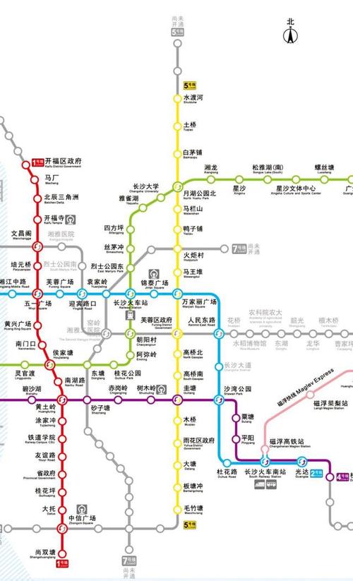 长沙地铁建设的规划和发展