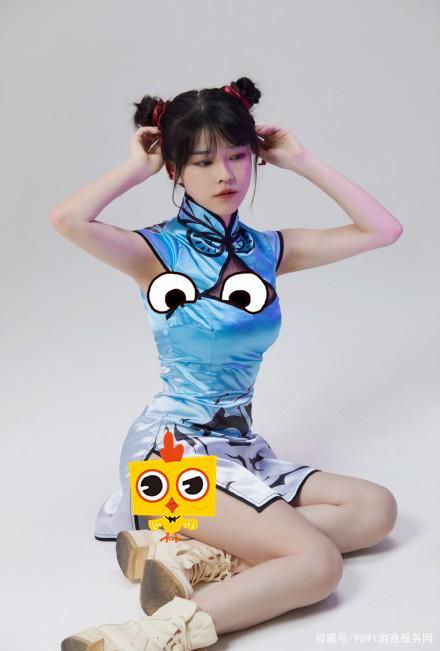 小团团这回真比不了!沫子性感cos吃鸡定制旗袍 同款皮肤已上线