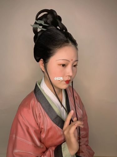 灵动的魏晋复原造型_发型_汉服_周末_学习_汉服发型_时尚_发型