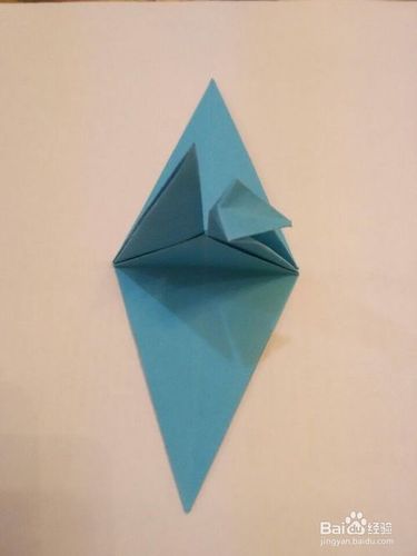 手工纸折简易千纸鹤