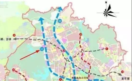 深圳地铁33号线最新规划曝光,五和设站,龙华被抛弃?