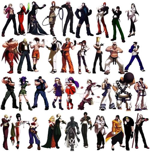 帮忙找一个拳皇2002的全人物壁纸