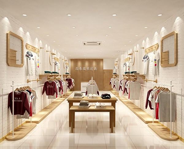 合肥服装店设计装修效果图-生产销售一条龙「合肥昌泰