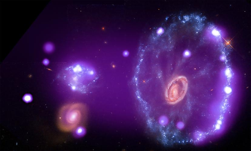 nasa公布多张宇宙图像,美到如同银河摩天轮!