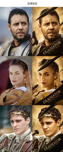 cladlator《角斗士》人物海报