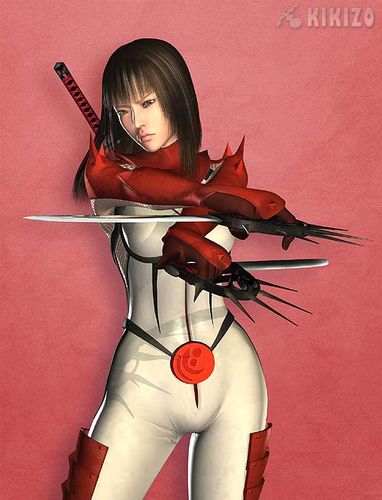 请问谁有 女忍——绯花 的图片