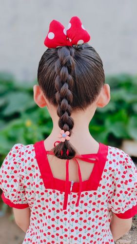 儿童编发#语音版四股圆辫慢教程